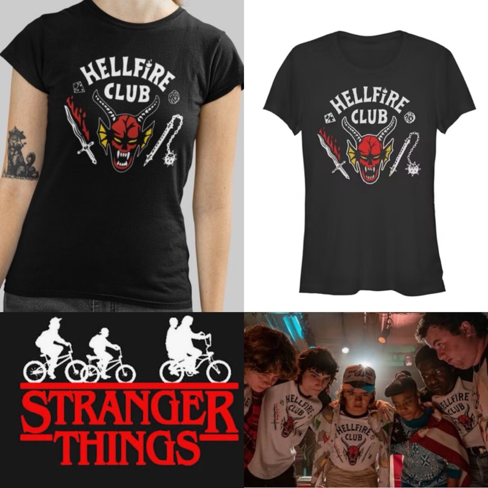 Stranger Things Hellfire Club Tshirt